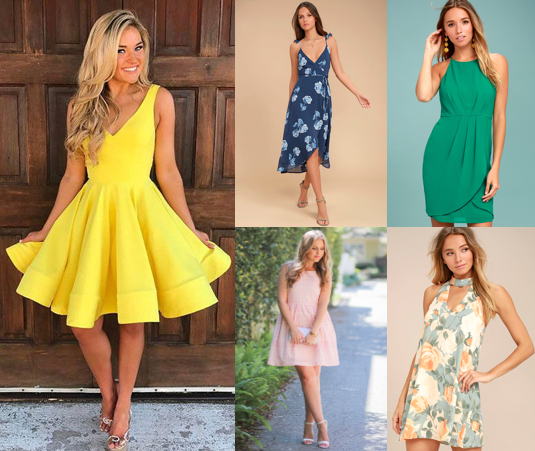 sundresses to wear to a wedding